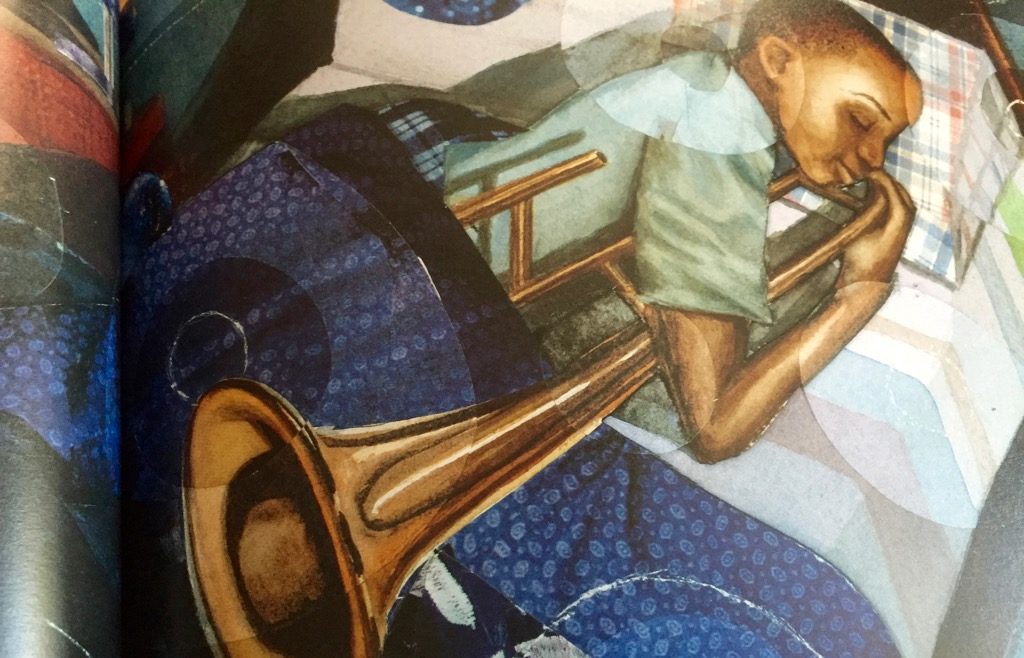 Artwork from the book Trombone Shorty