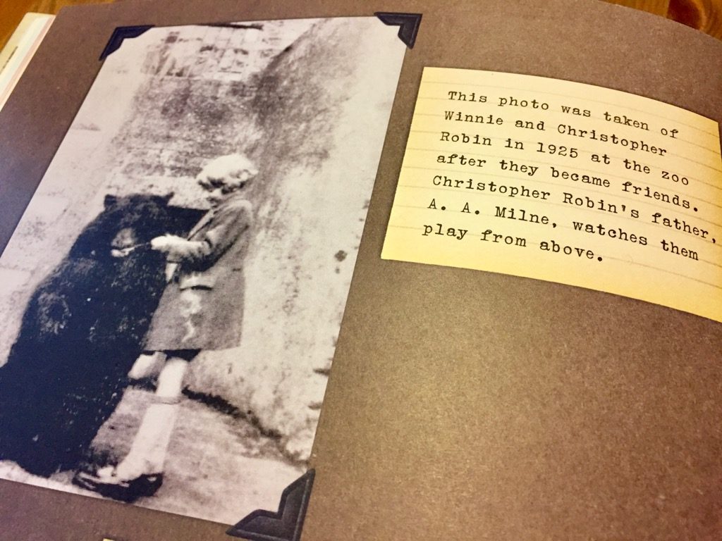 Photograph from the book Finding Winnie